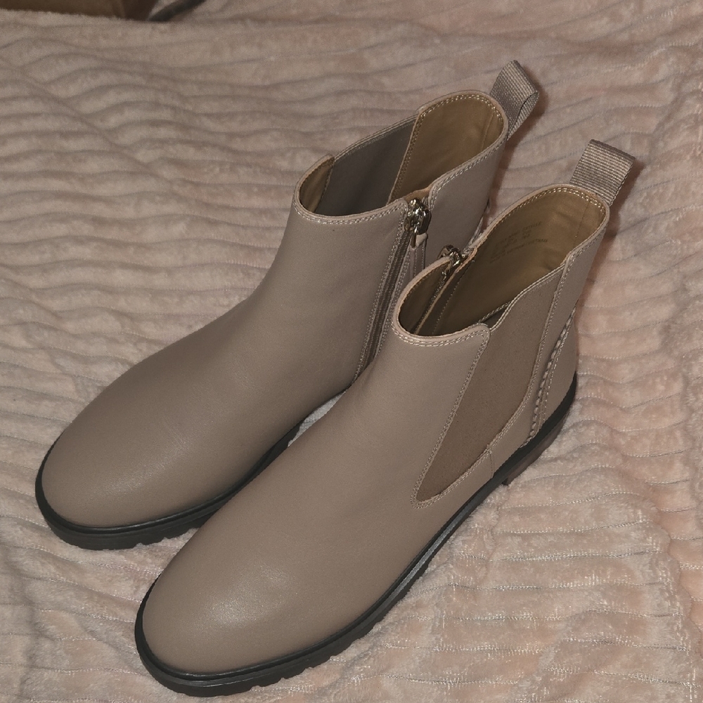Kate Spade Taupe Ankle Booties - Picture 2 of 7